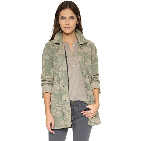 Current/Elliott Jackets & Blazers - Current/Elliott The Foxhunt Camo Jacket 0/XS